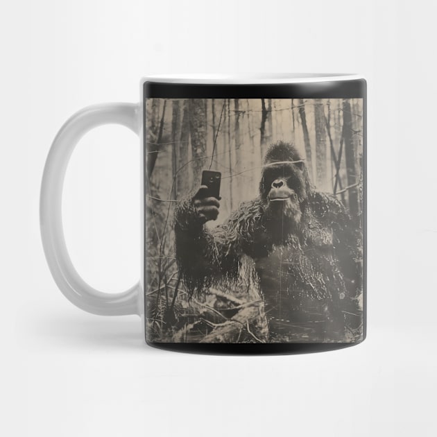 Bigfoot Believer Selfie by Vlaa